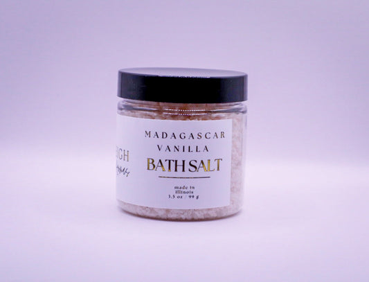 The Science Behind Soothing Madagascar Vanilla Bath Salt